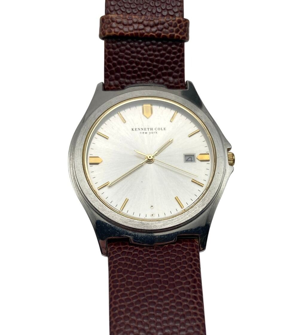 Kenneth Cole New York KC1202 Men's Watch 37mm - New Battery - WR - *Read*